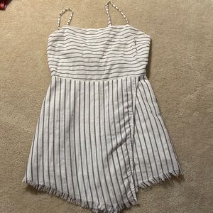 stripped romper